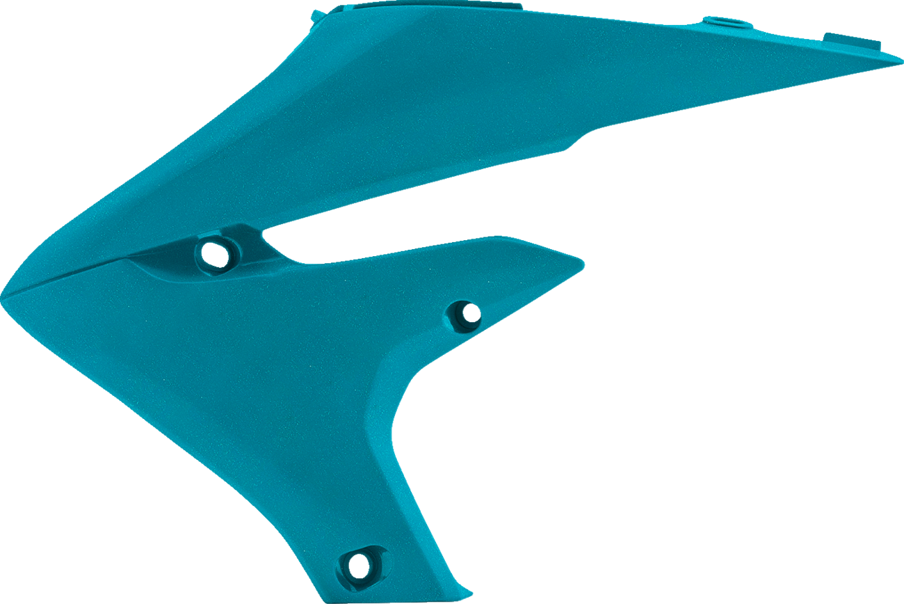Radiator Shrouds - Teal (1)