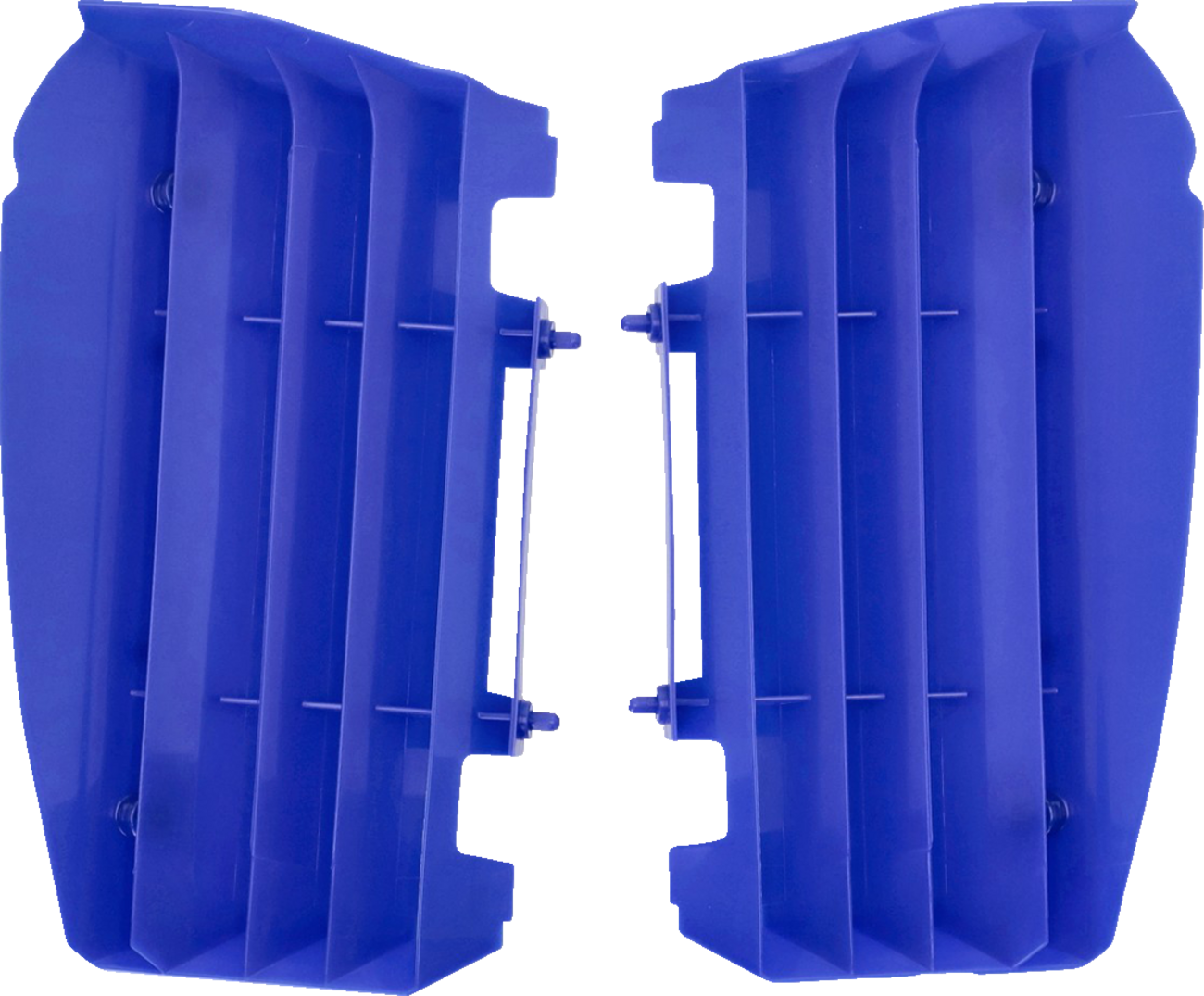Radiator Louvers - Blue OEM - Yamaha - YZ '06-'24 (1)