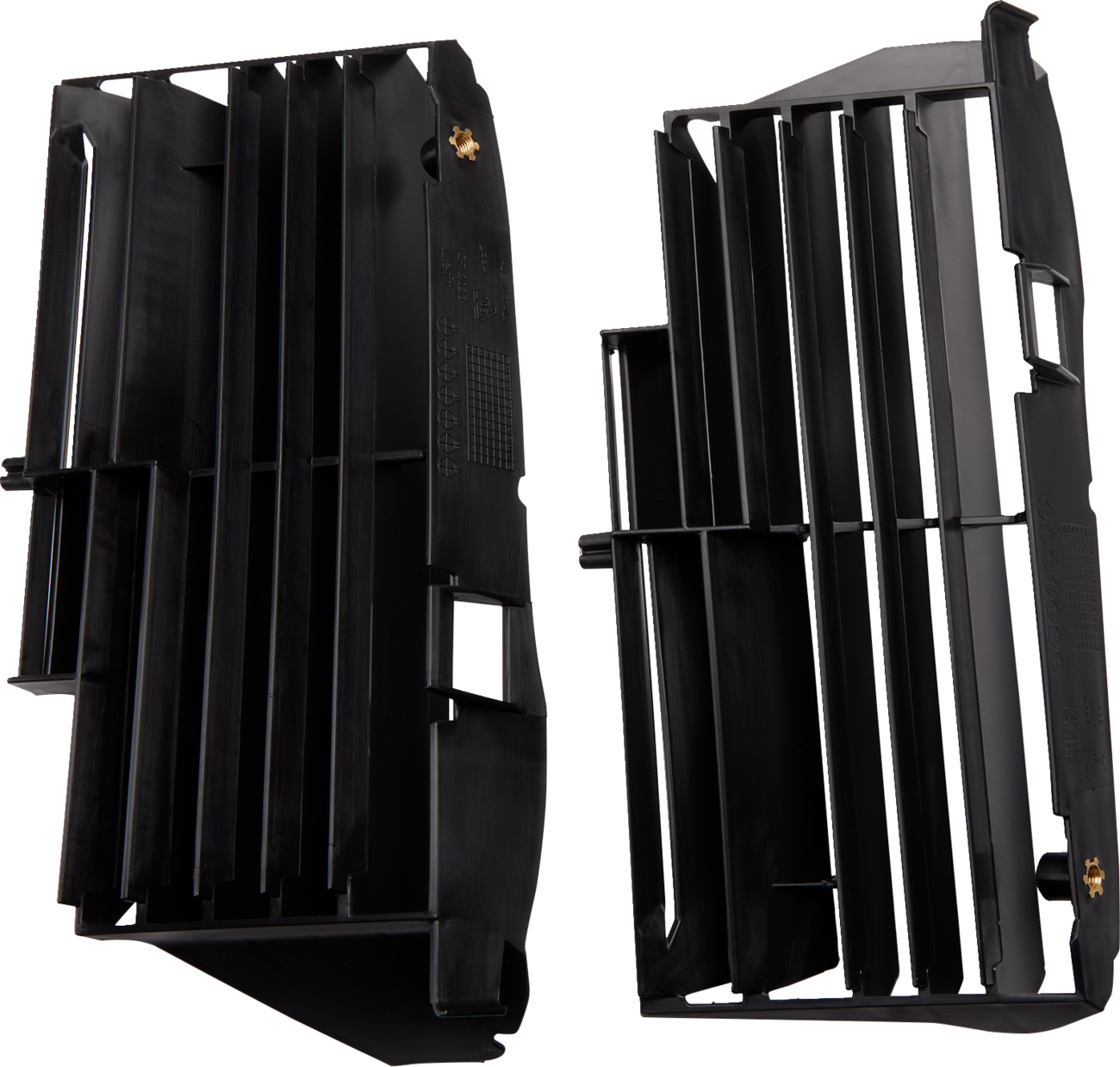 Radiator Louvers - Black - Yamaha - YZ/WR '23-'26 (1)