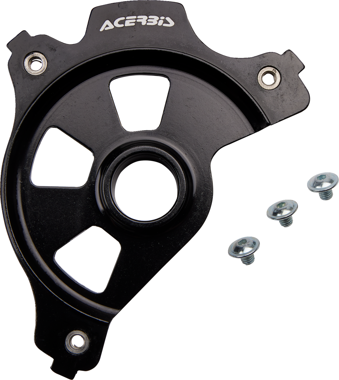 Disc Cover Mount - Black - KX 250/450/X '19-'25 (1)