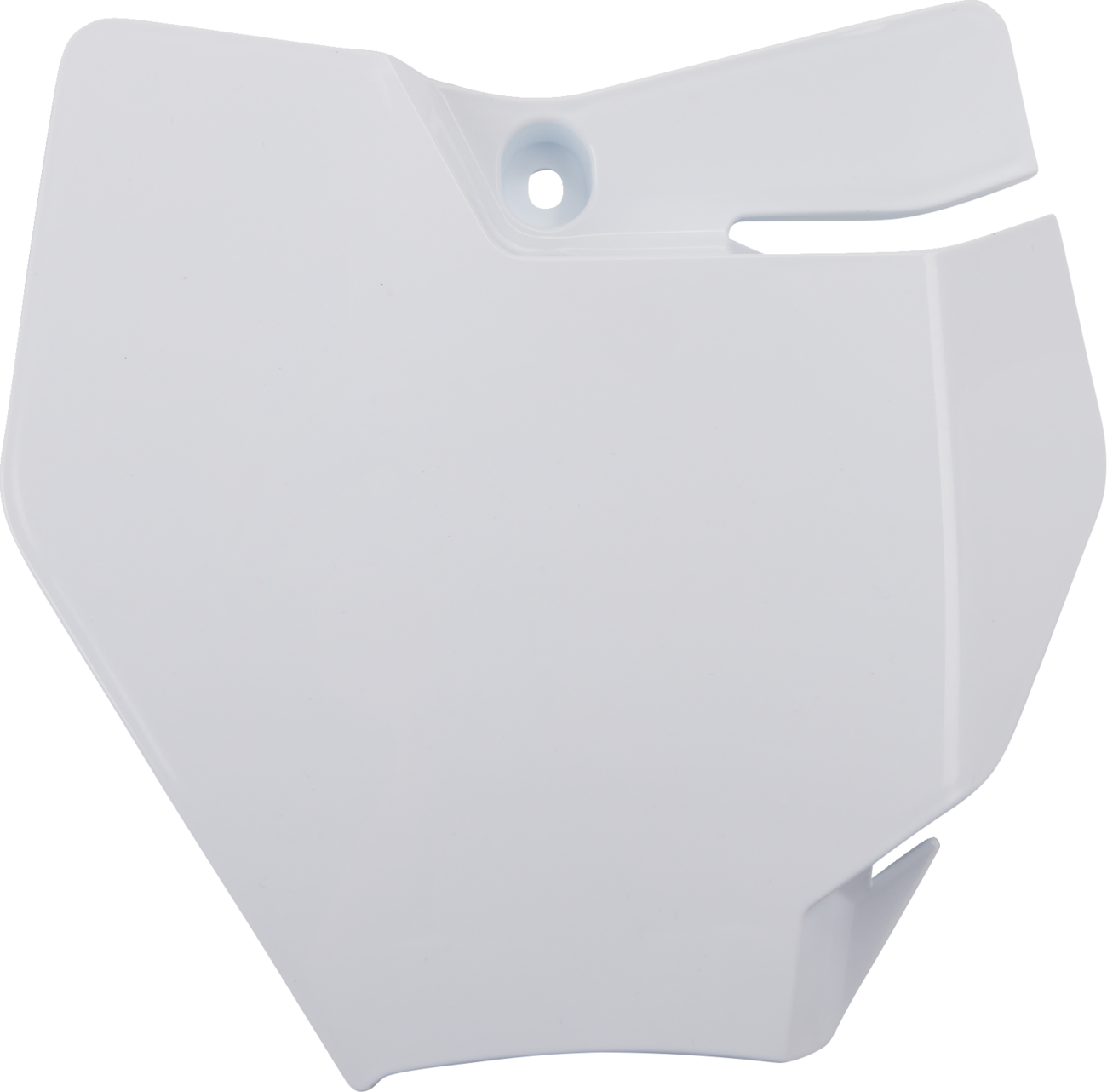 Front Number Plate - White - Gas Gas | KTM - MC | SX '16-'25 (1)