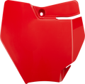 Front Number Plate - Red - Gas Gas | KTM - MC | SX '16-'25 (1)