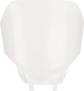 Front Number Plate - White - Yamaha - YZ '23-'25 (1)