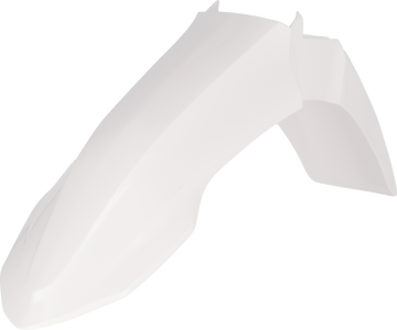Front Fender - White - Yamaha - YZ '23-'25 (1)