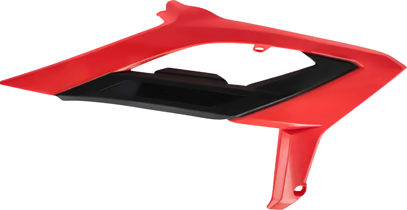 Radiator Shrouds - Red/Black (1)