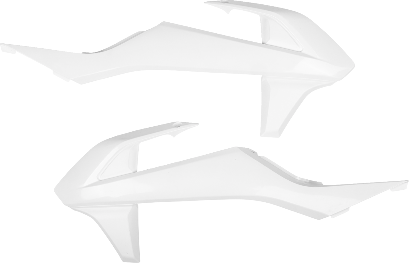 Radiator Shrouds - White (1)