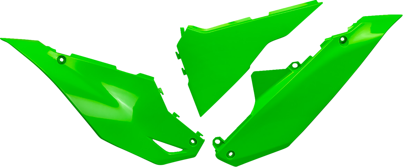 UFO Panels Side KX450F Flo Green