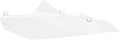 Side Panels - White - Kawasaki - KX '24-'25 (1)
