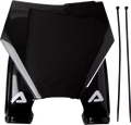 Raptor 2 Number Plate - Black/White (1)