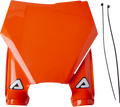 Raptor 2 Number Plate - KTM Orange (1)