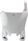Raptor Number Plate - White (1)