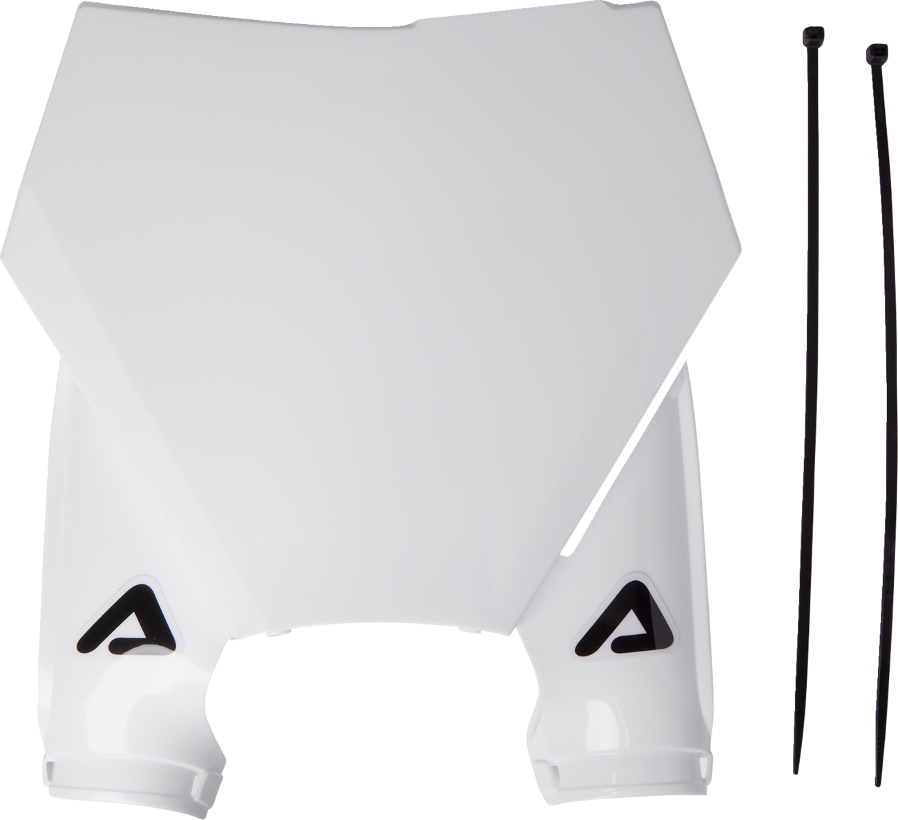 Raptor Number Plate - White (1)