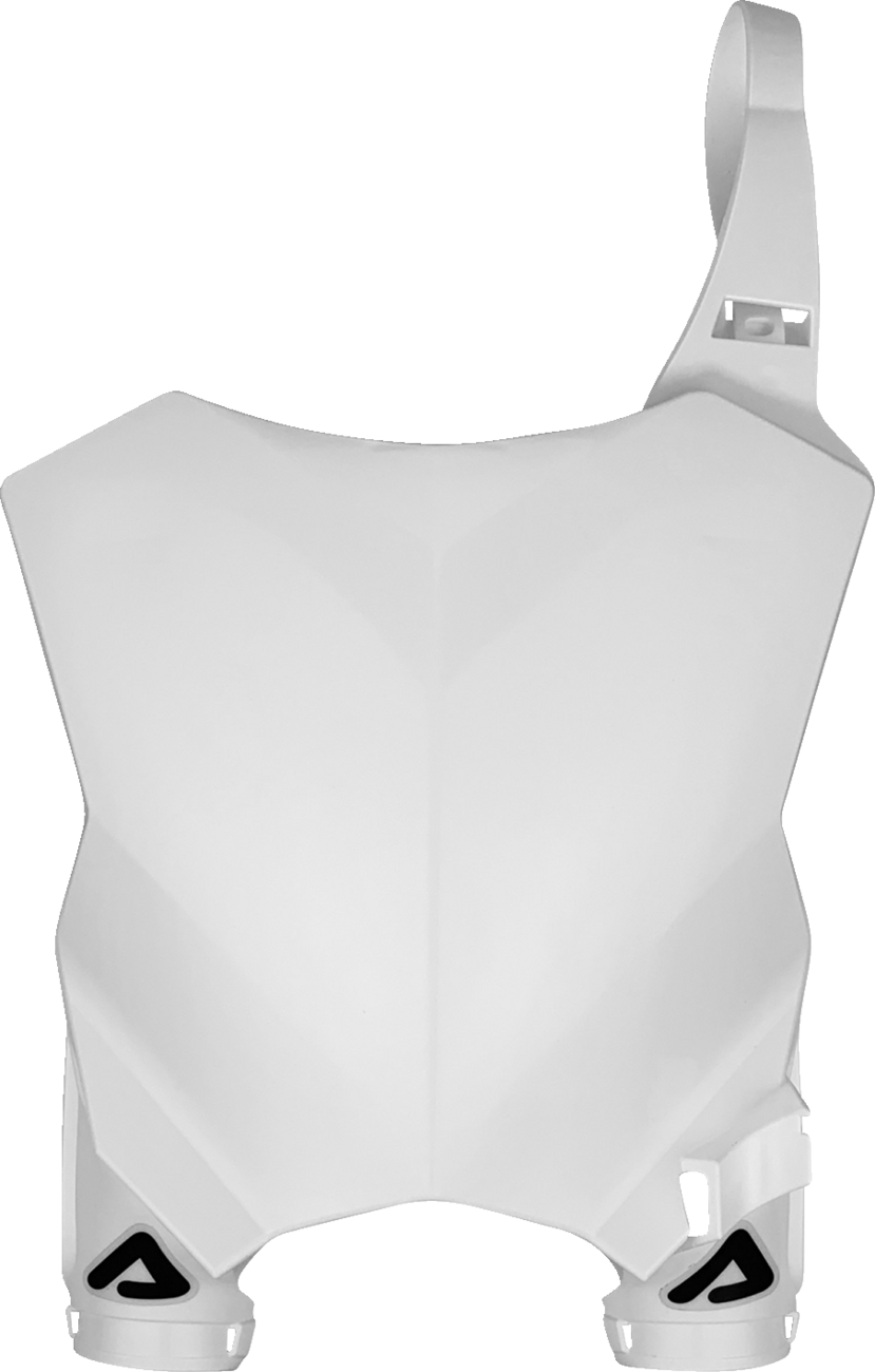 Raptor Number Plate - White (1)