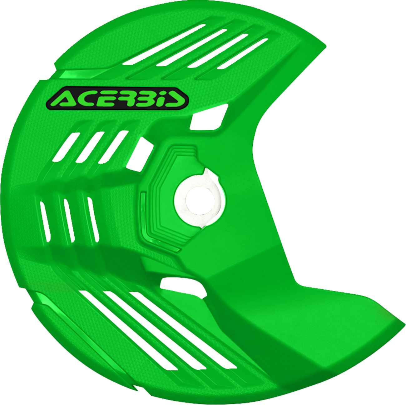 Disc Cover - Linear - Green - Honda | Kawasaki | Sherco | Yamaha (1)