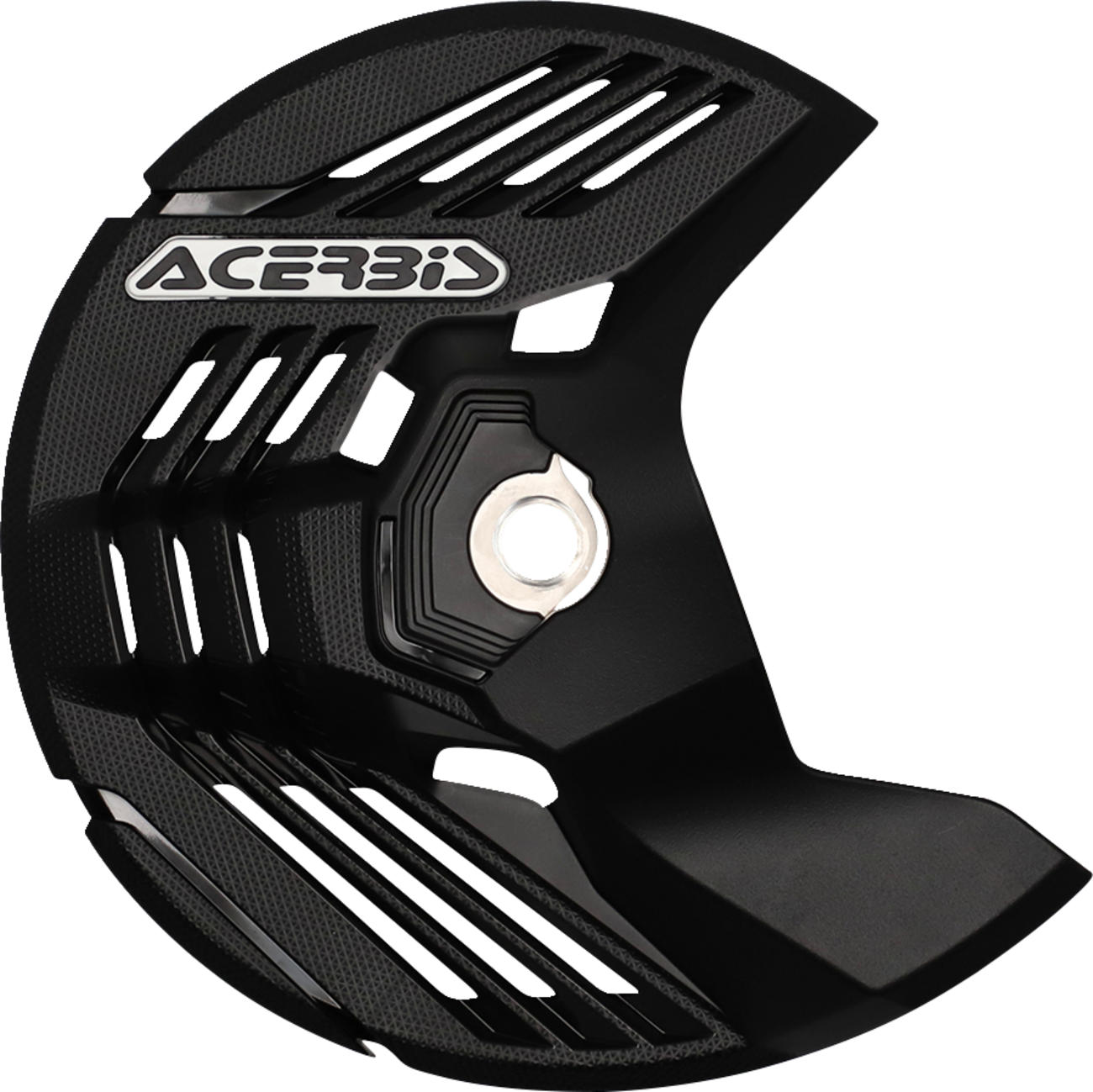Disc Cover- Linear - Black - Gas Gas | Husqvarna | KTM | Sherco (1)