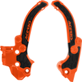 X-Grip Frame Guards - Black/Orange - SX50 | TC50 | MC50 (1)