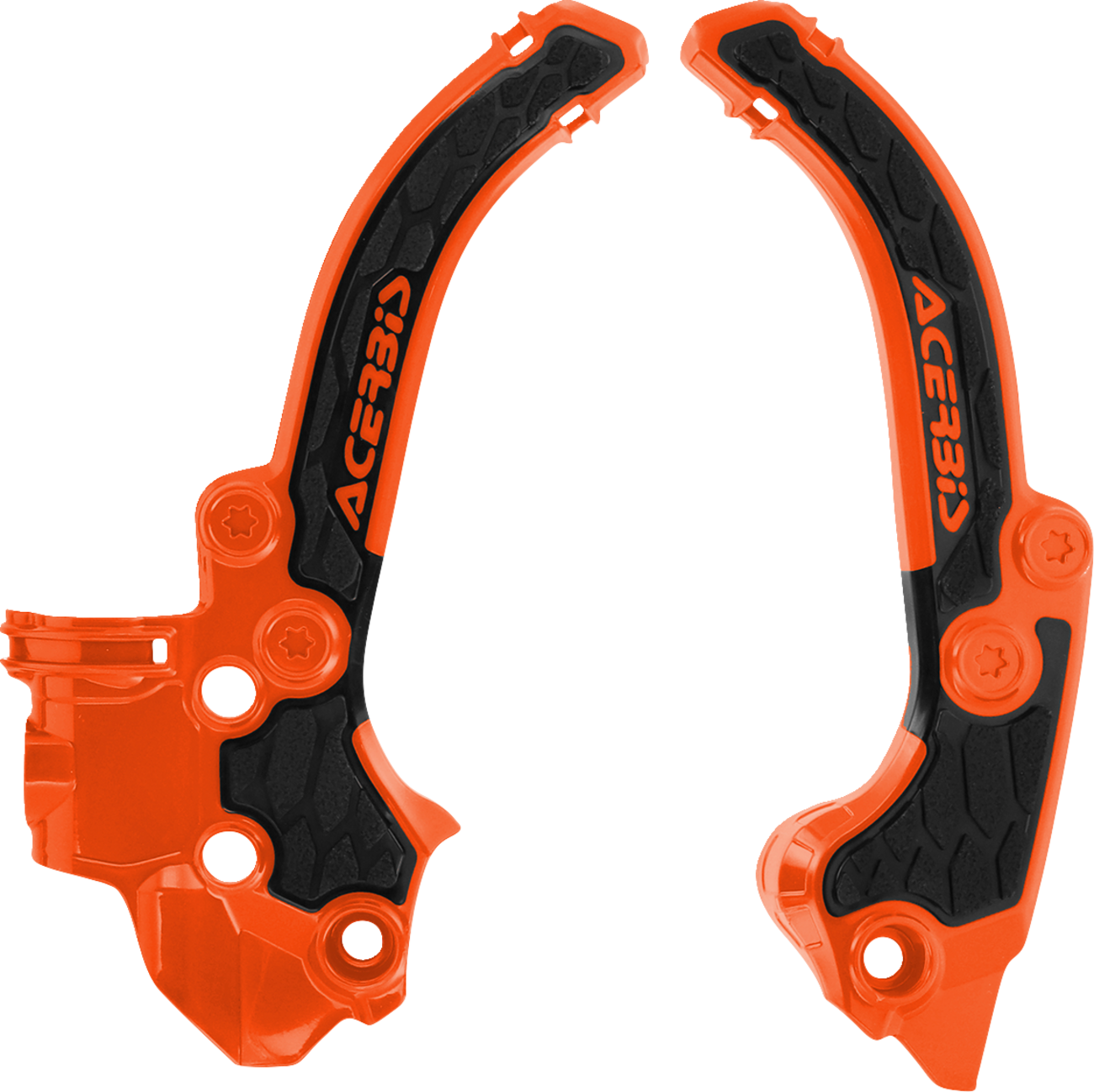X-Grip Frame Guards - Black/Orange - SX50 | TC50 | MC50 (1)