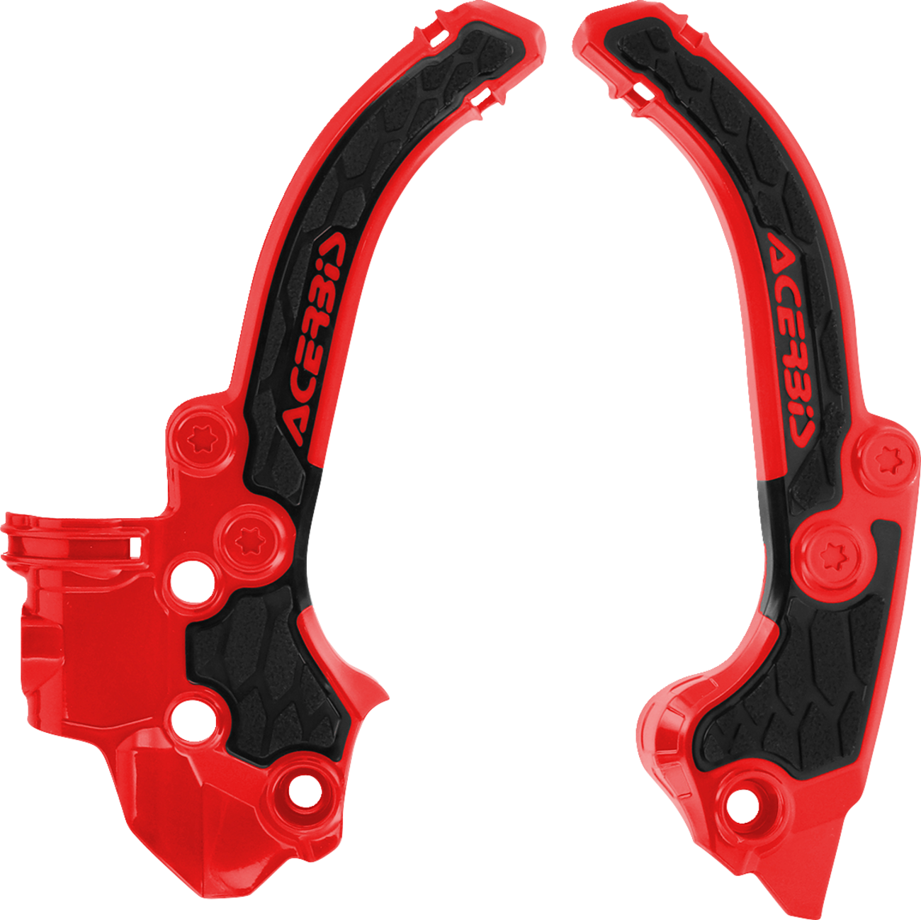 X-Grip Frame Guards - Black/Red - SX50 | TC50 | MC50 (1)