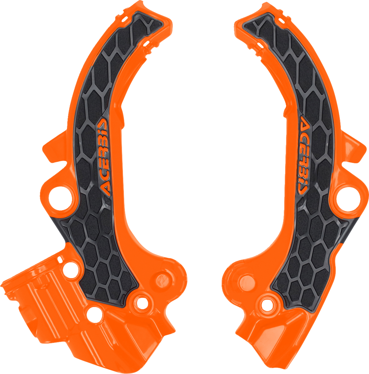 X-Grip Frame Guards - Black/Orange - SX65 | TC65 | MC65 (1)