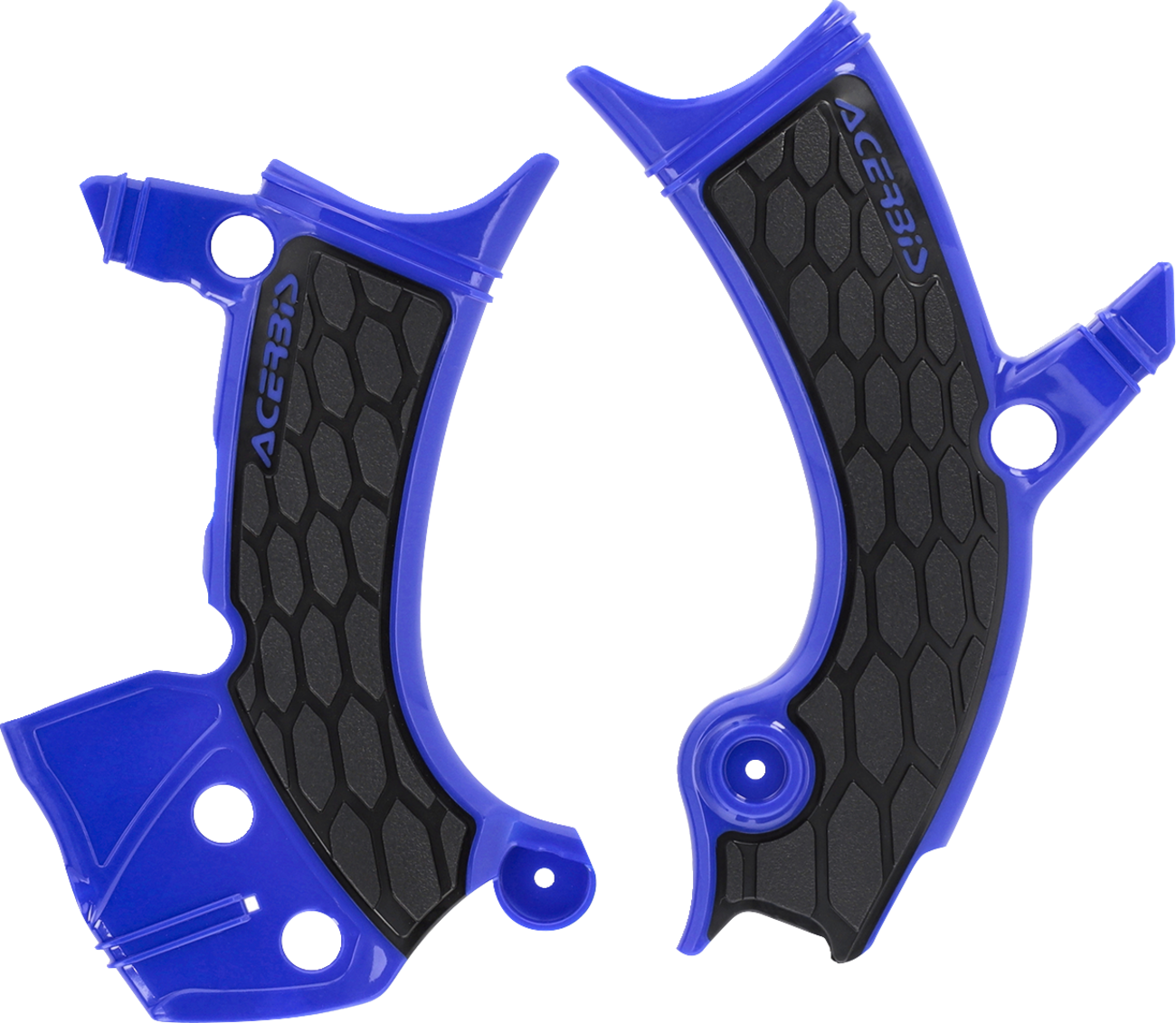 X-Grip Frame Guards - Black/Blue - WR 250/450 F (1)