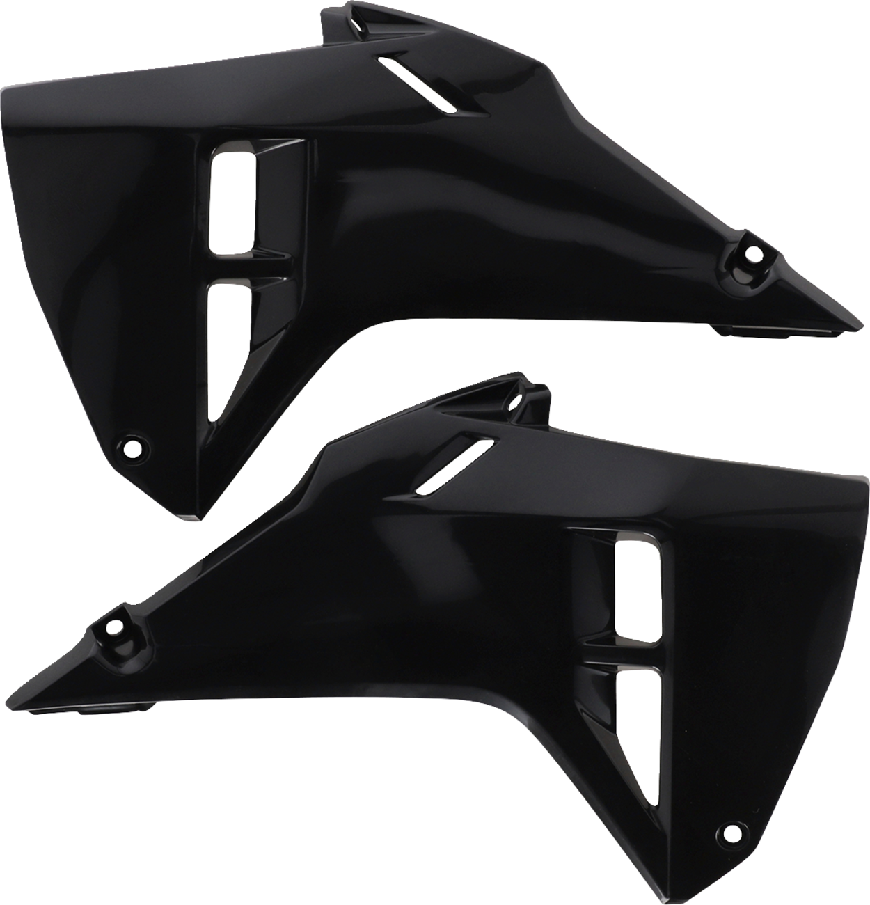 Radiator Louvers - Black - Honda - CRF '25 (1)