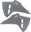 Radiator Louvers - Gray - Honda - CRF '25 (1)