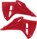 Radiator Louvers - Red - Honda - CRF '25 (1)
