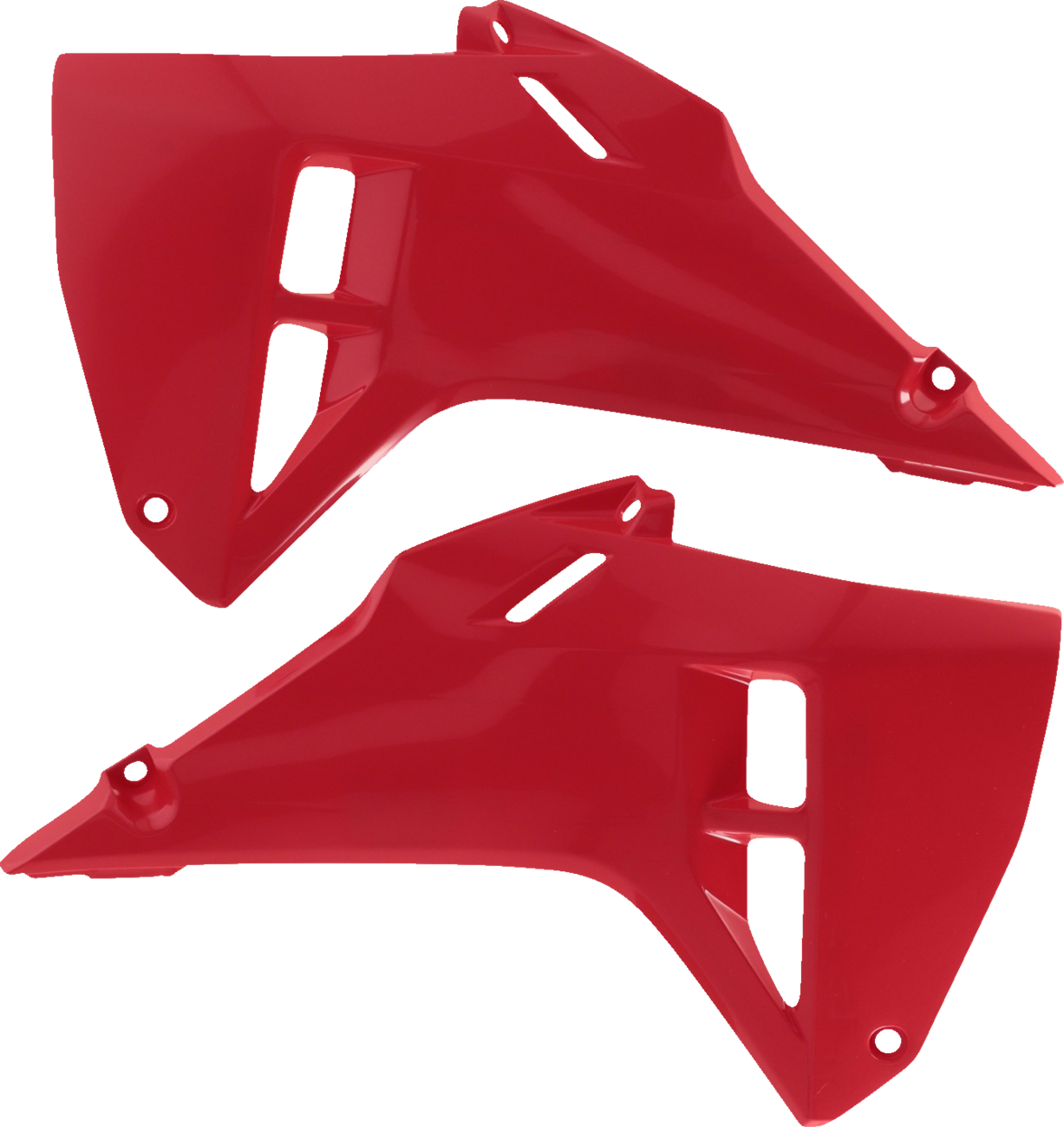 Radiator Louvers - Red - Honda - CRF '25 (1)
