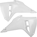 Radiator Louvers - White - Honda - CRF '25 (1)
