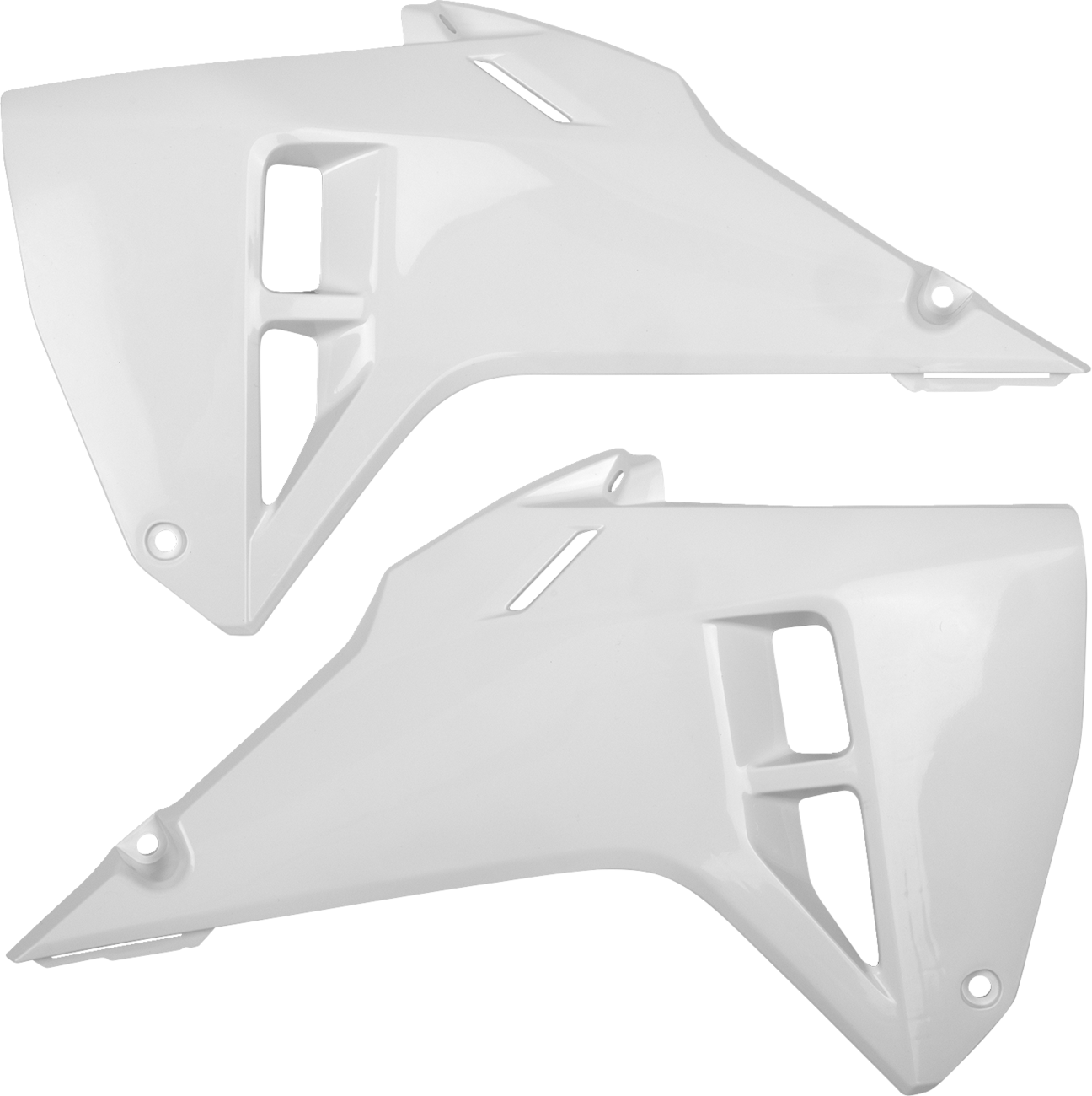 Radiator Louvers - White - Honda - CRF '25 (1)