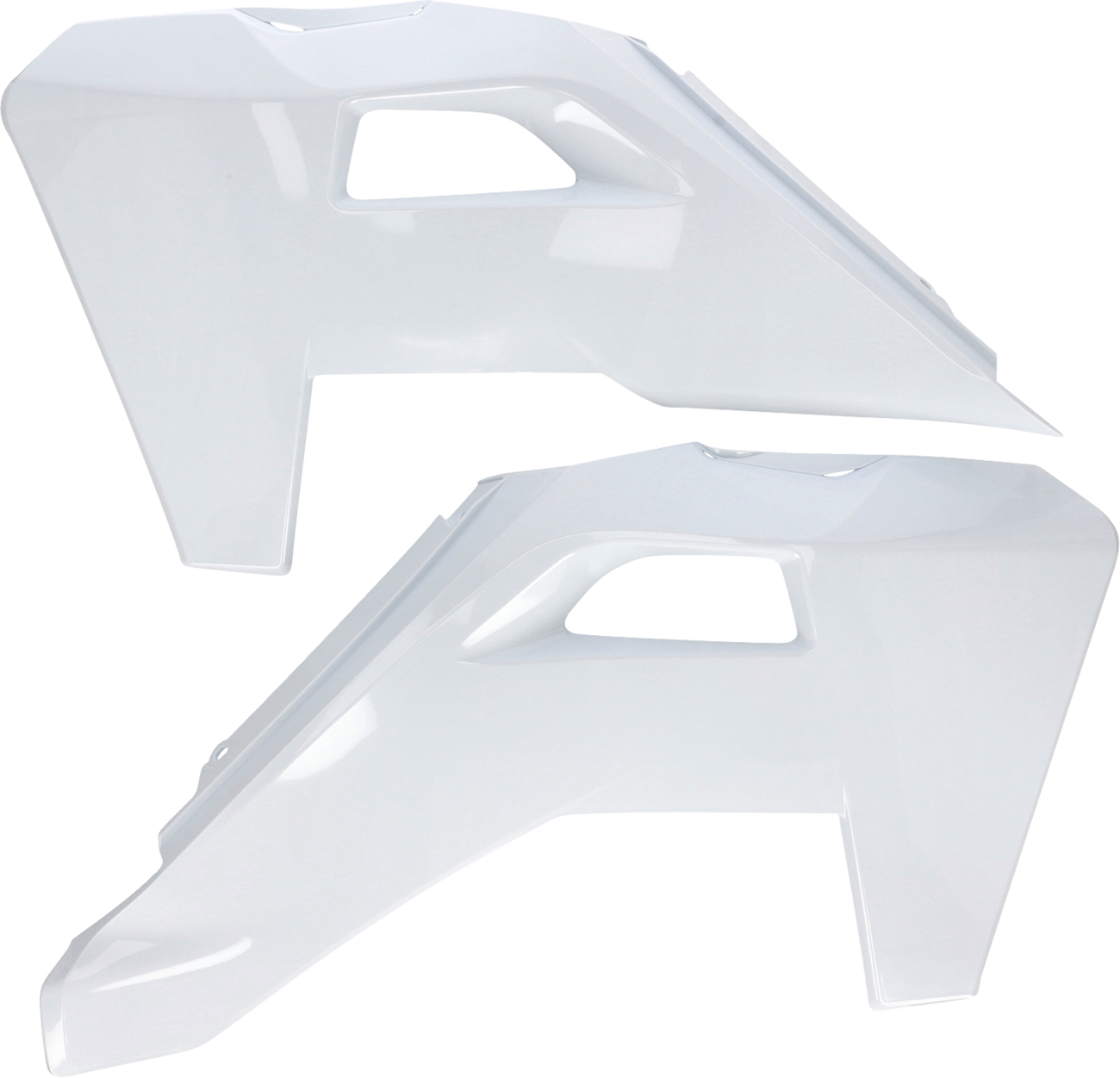 Radiator Shrouds - '20 OEM White (1)