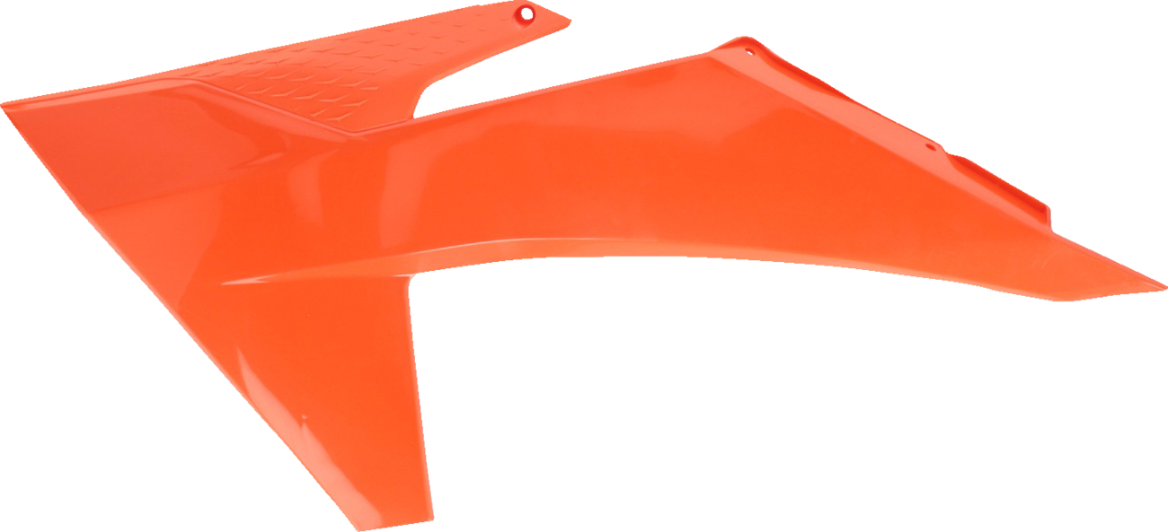 Radiator Shrouds - '16 OEM Orange (1)