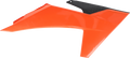Radiator Shrouds - Orange/Black (1)