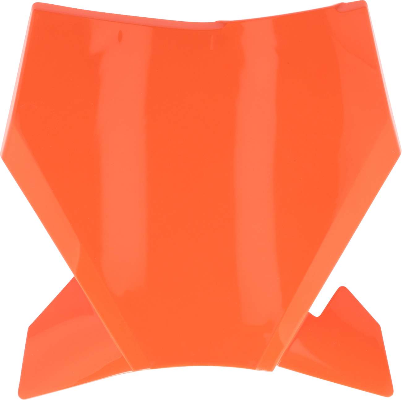 Front Number Plate - '16 OEM Orange - SX50/SX-E3/SX-E5 (1)