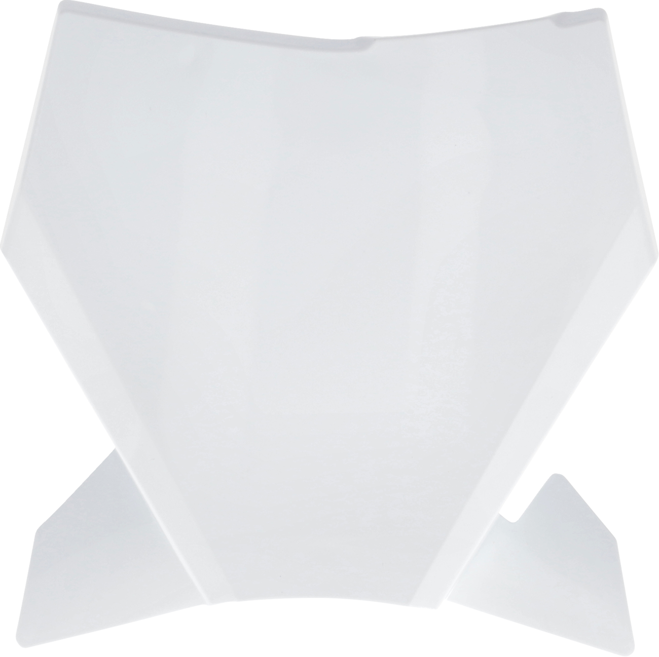 Front Number Plate - White - SX50/SX-E3/SX-E5 (1)