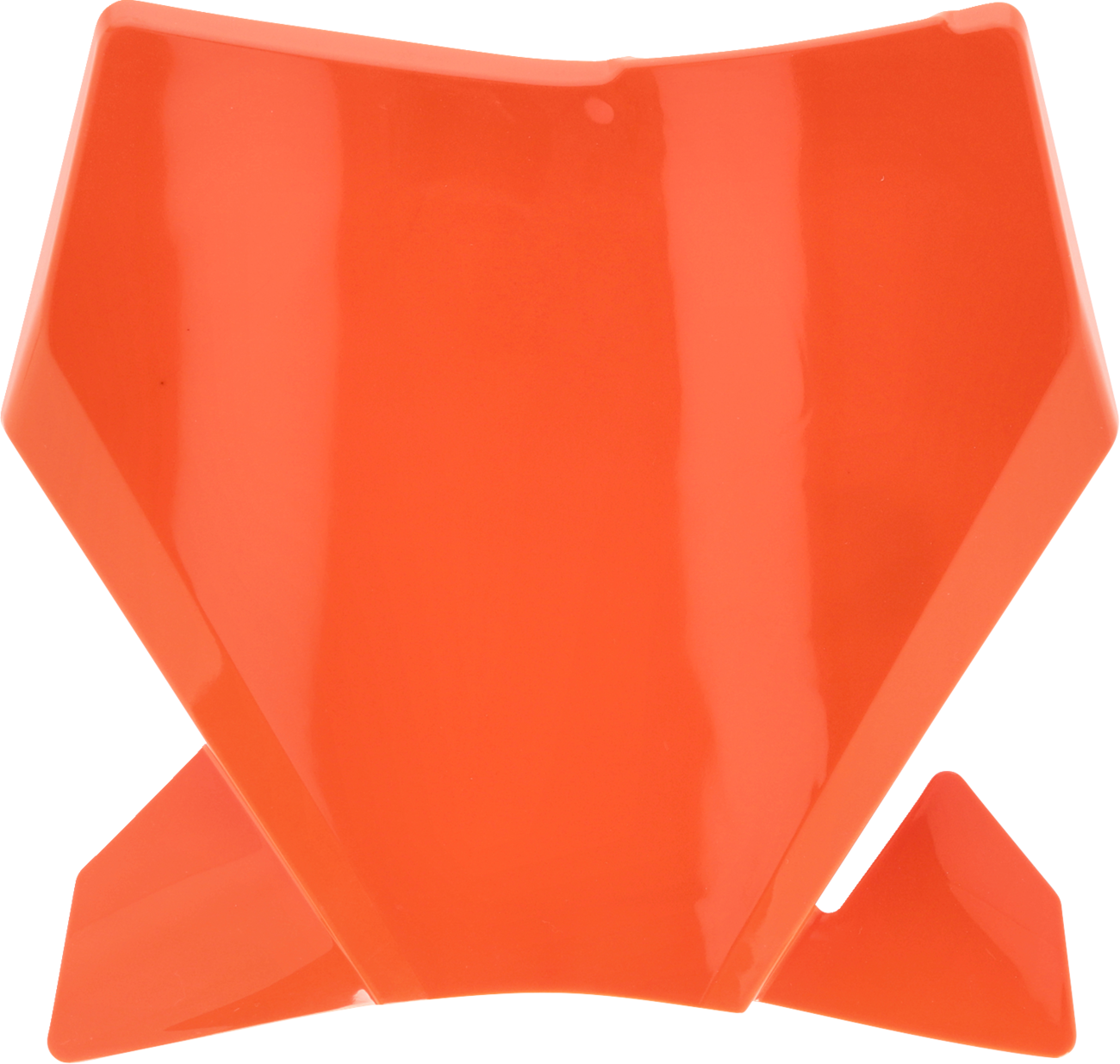 Front Number Plate - '16 OEM Orange - SX 65 (1)