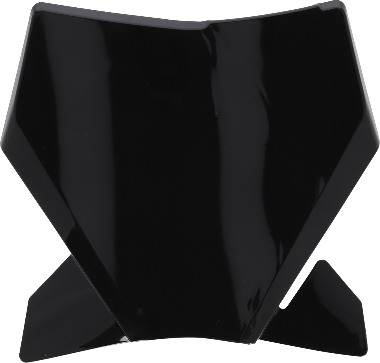 Front Number Plate - Black - SX 65 (1)