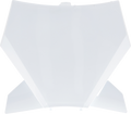 Front Number Plate - White (1)