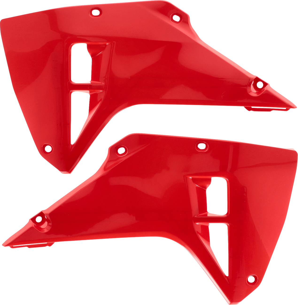 Radiator Shrouds - Red - CRF 250/450 RX (1)