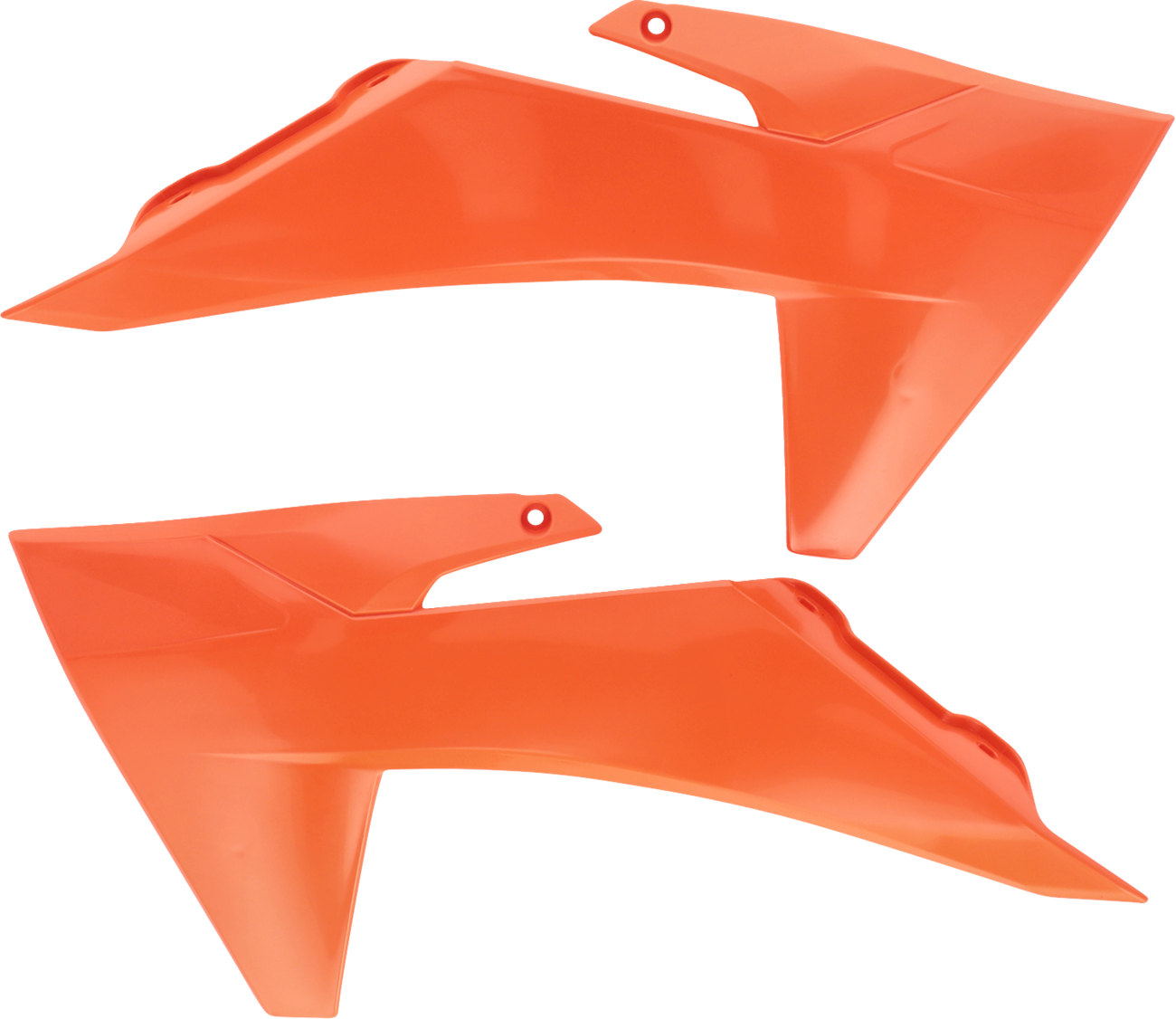 Radiator Shrouds - '16 OEM Orange - SX 50 (1)