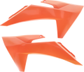 Radiator Shrouds - '16 OEM Orange - SX 65 (1)