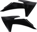 Radiator Shrouds - Black - SX 65 (1)