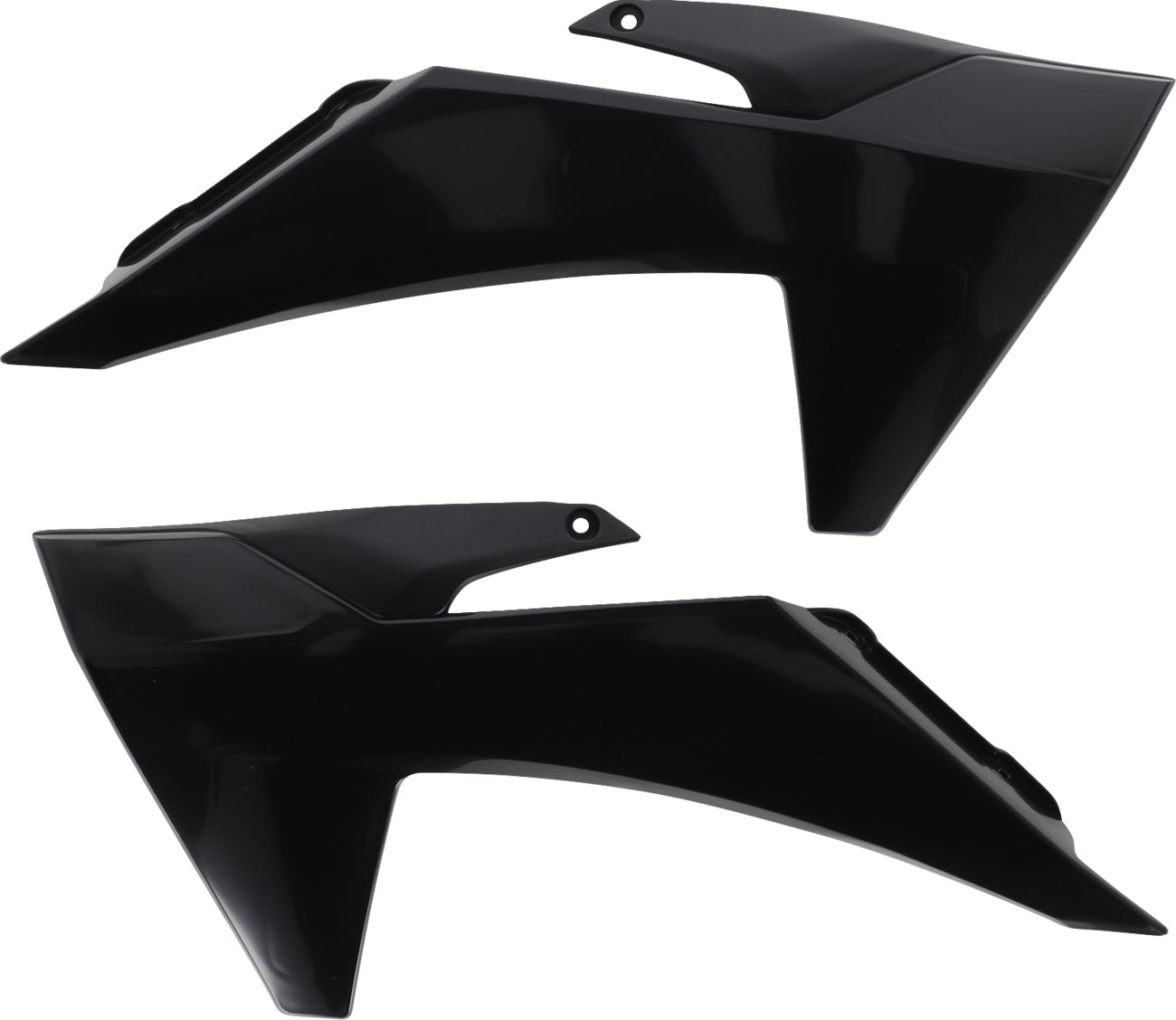 Radiator Shrouds - Black - SX 65 (1)