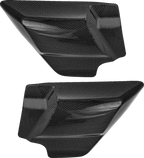 SADDLEMEN Side Covers - Carbon Fiber/Gloss - HD Touring '09-'24