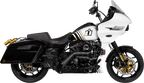 SADDLEMEN Side Covers - Carbon Fiber/Gloss - HD Touring '09-'24