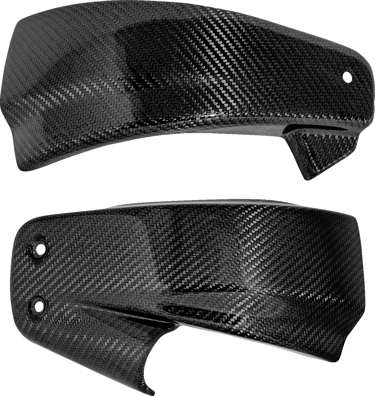 SADDLEMEN Side Covers - Carbon Fiber/Gloss - HD Softail '18-'24