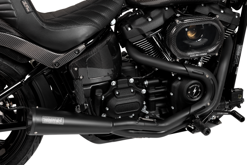 SADDLEMEN Side Covers - Carbon Fiber/Gloss - HD Softail '25