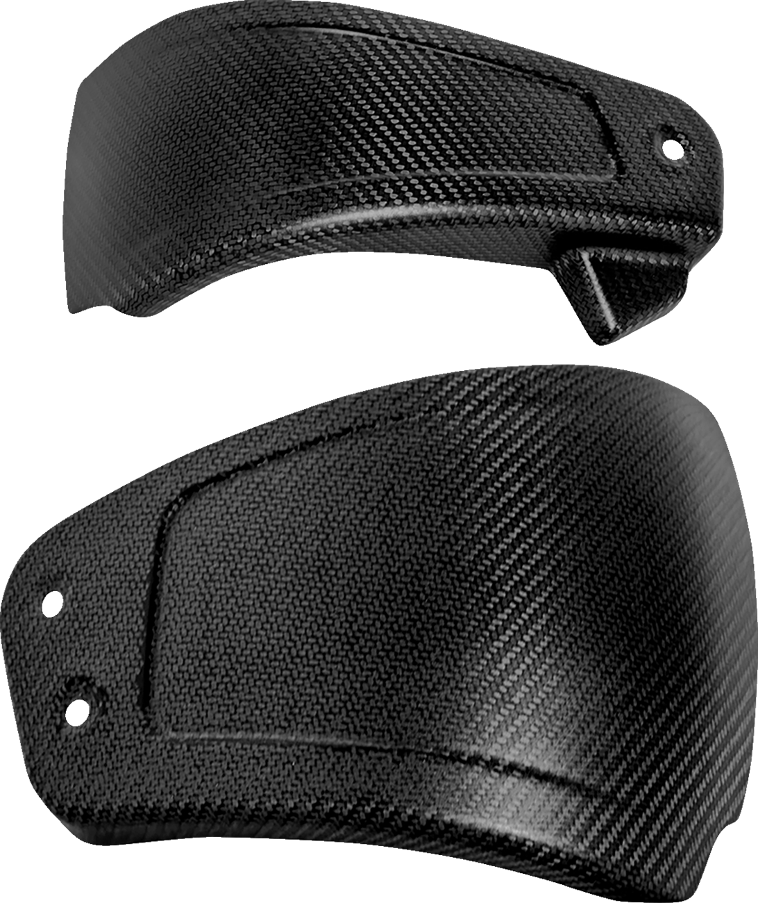 SADDLEMEN Side Covers - Carbon Fiber/Matte - HD Softail '25