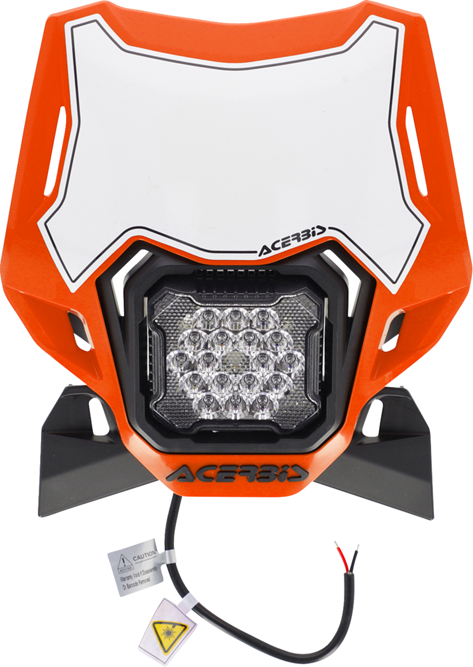 Headlight- VSL Lumen-X - Orange/Black (1)