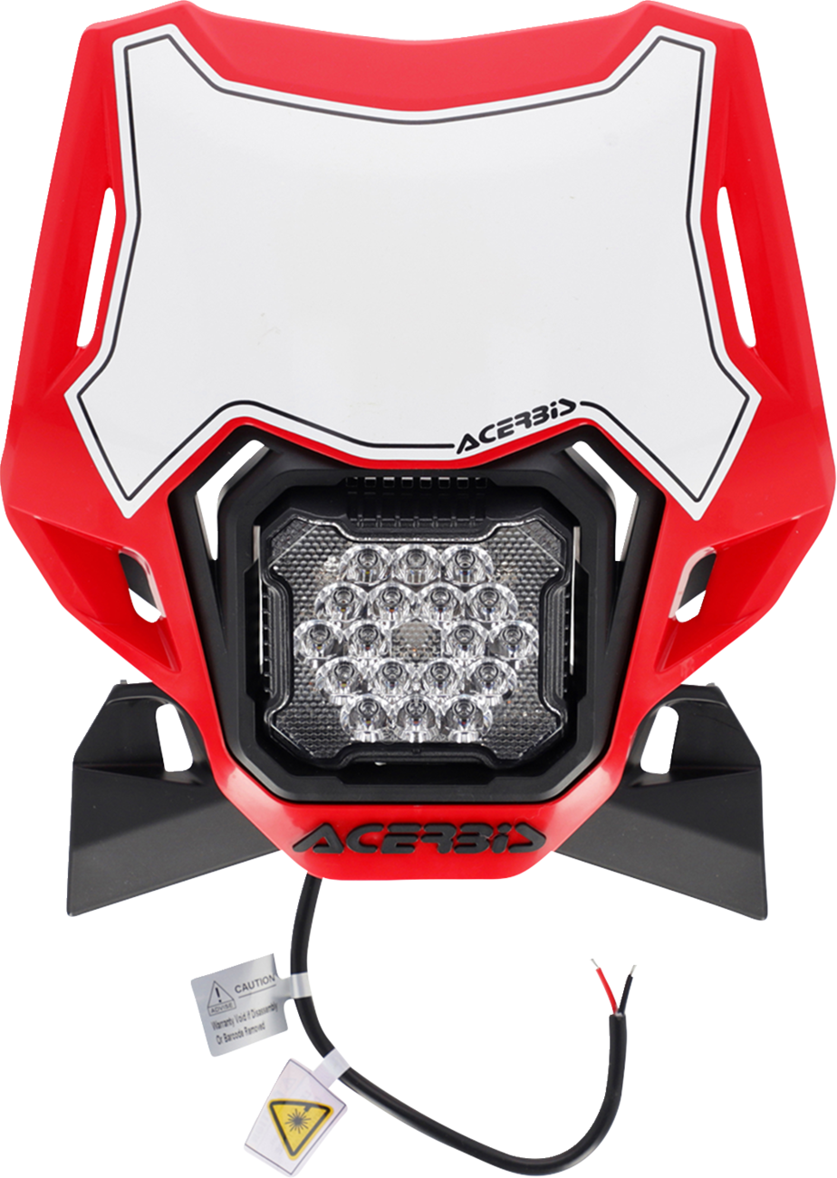 Headlight- VSL Lumen-X - Red/Black (1)